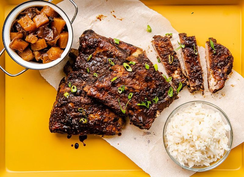 Hawaiian BBQ Ribs