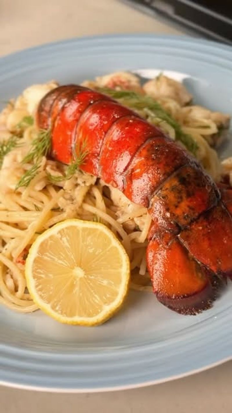 Lemon Lobster Pasta