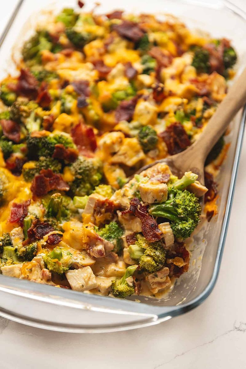 Chicken Bacon Ranch Casserole