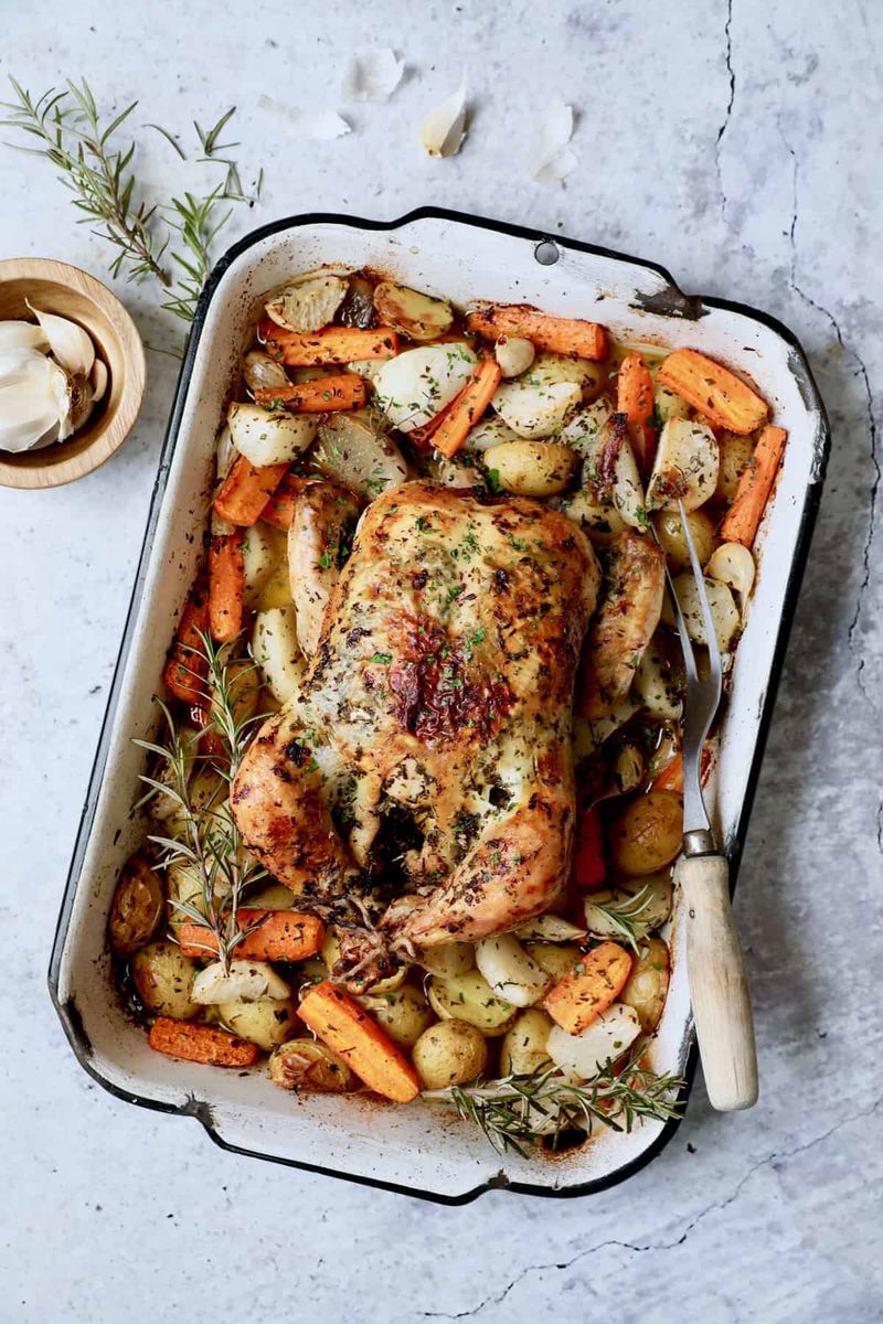 Roast Chicken with Vegetables