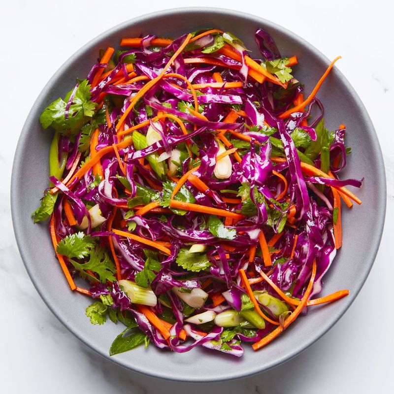 Cabbage Slaw With Citrus Dressing