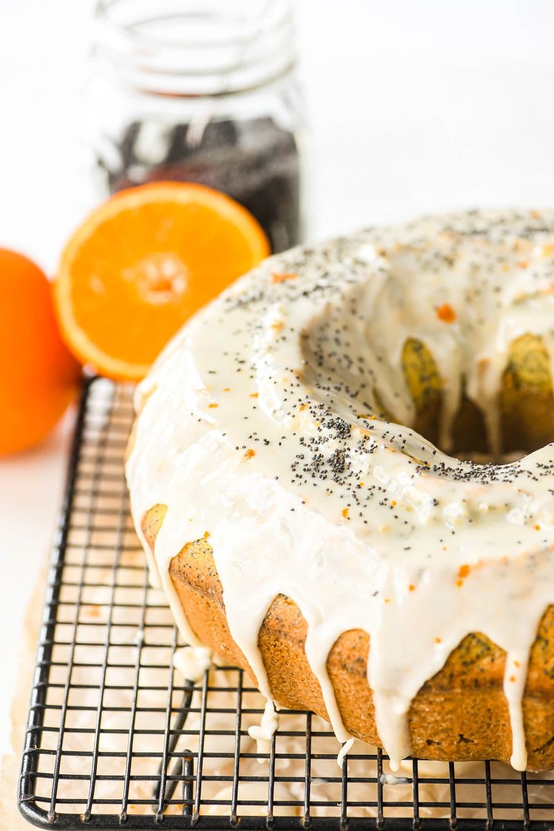 Tangerine Poppy Seed Cake