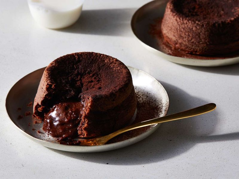 Chocolate lava cakes