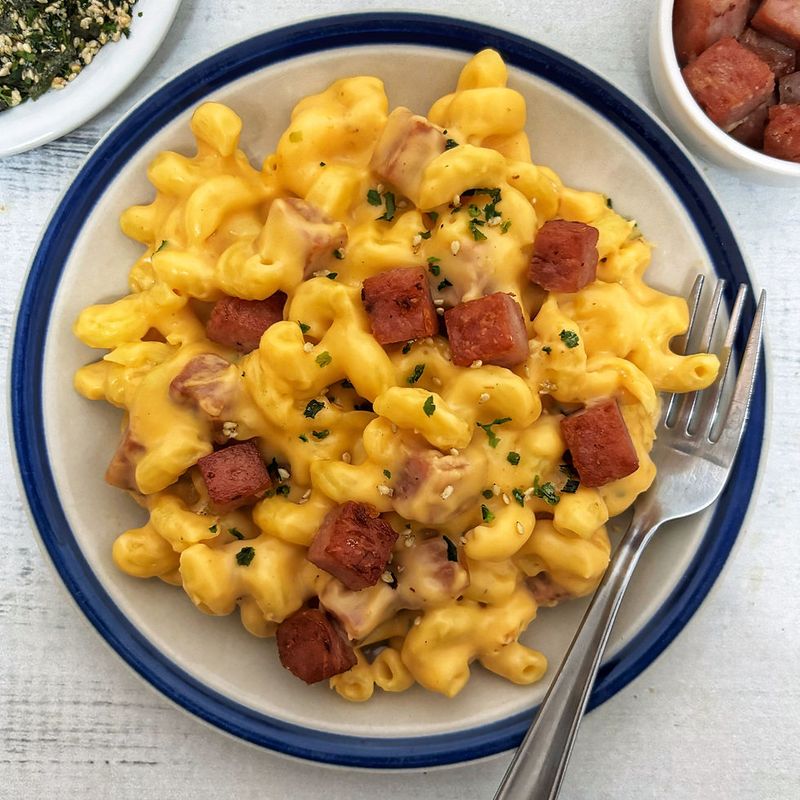 Spam Mac and Cheese