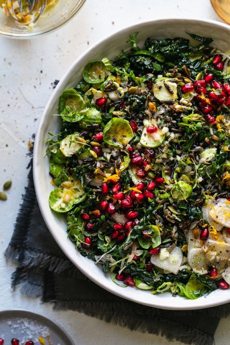 Pomegranate Rice Salad