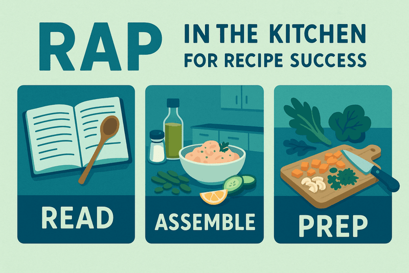 Not reading the whole recipe first