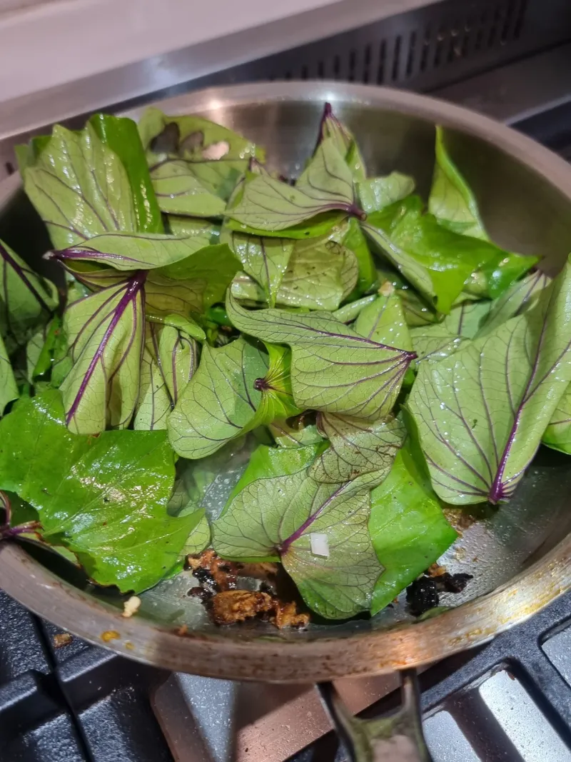 What the greens add to a meal