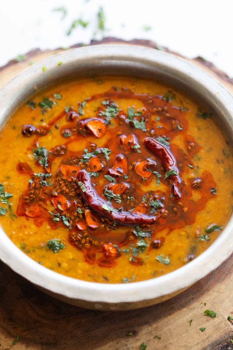 Dal With Butter And Garlic