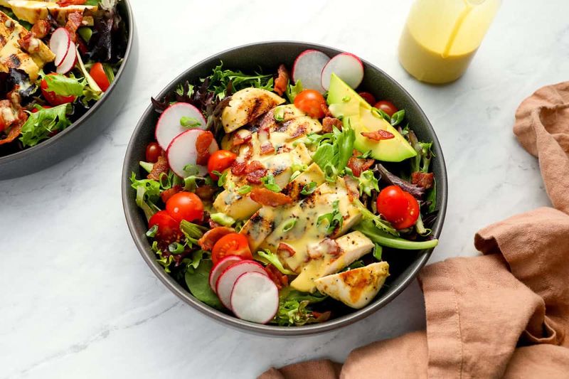Honey Mustard Chicken Chopped Salad
