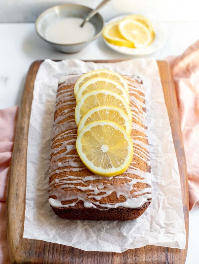 Lemon drizzle loaf
