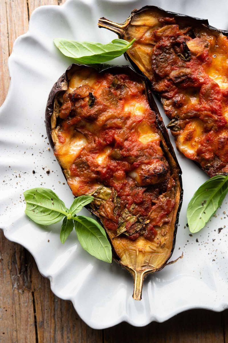 Italian Stuffed Eggplant