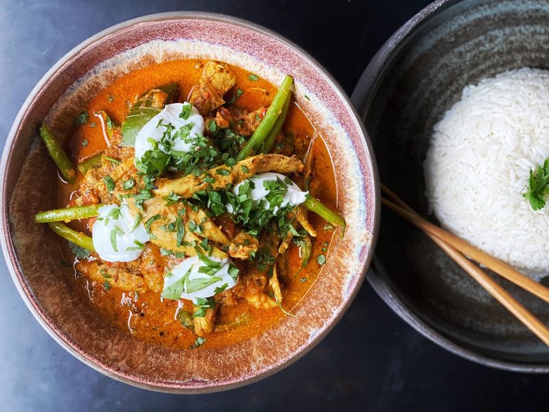 Stretch leftover curry or stew