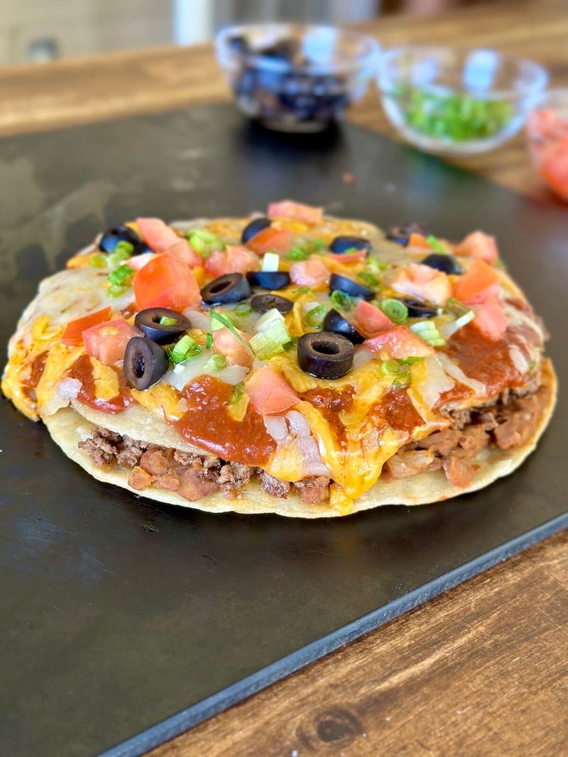 Mexican Pizza Copycat
