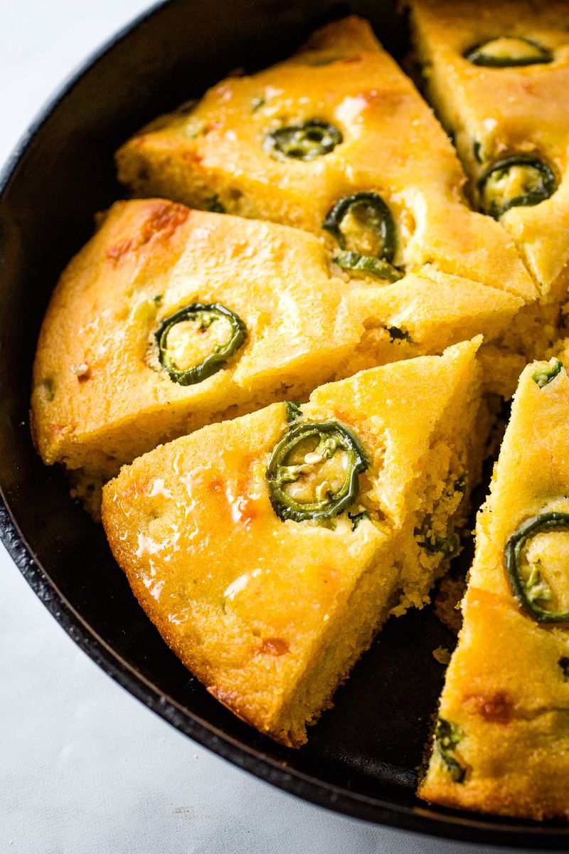 Jalapeño and Cheddar Cornbread