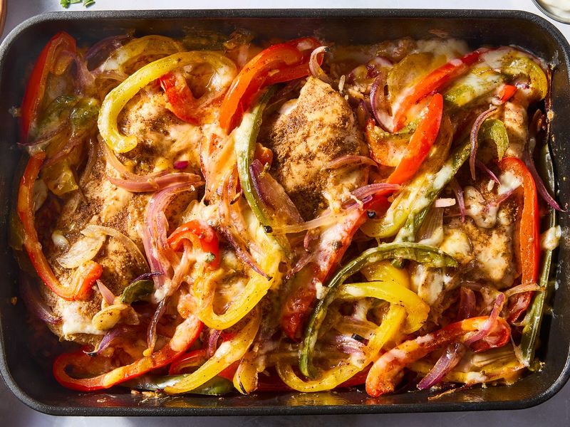 Chicken Fajita Casserole