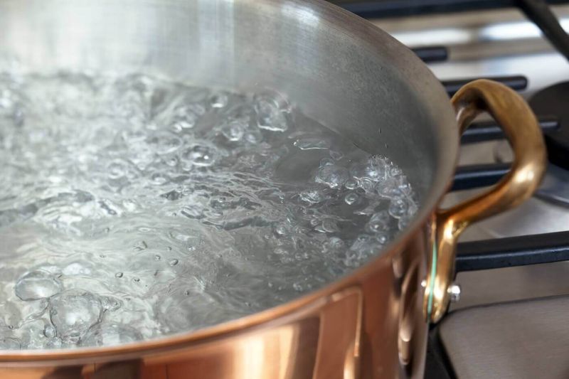 Boiling instead of simmering