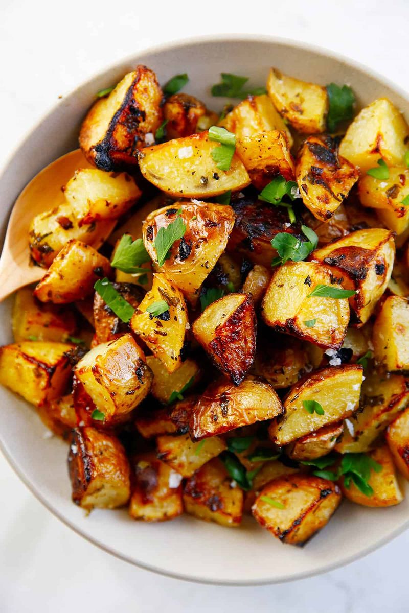Lemon Herb Roasted Potatoes