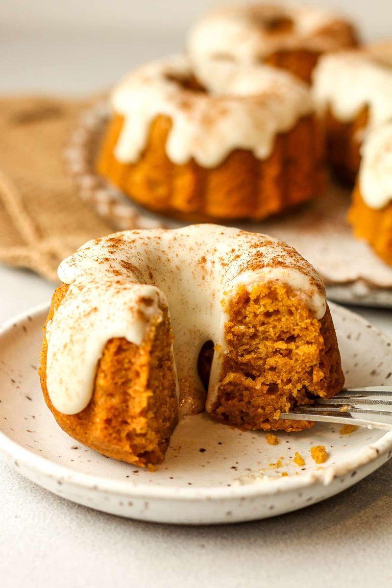 Mini bundt cakes