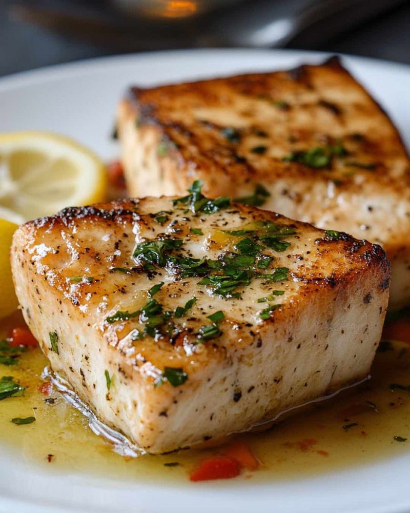 Classic Grilled Swordfish with Lemon and Herbs
