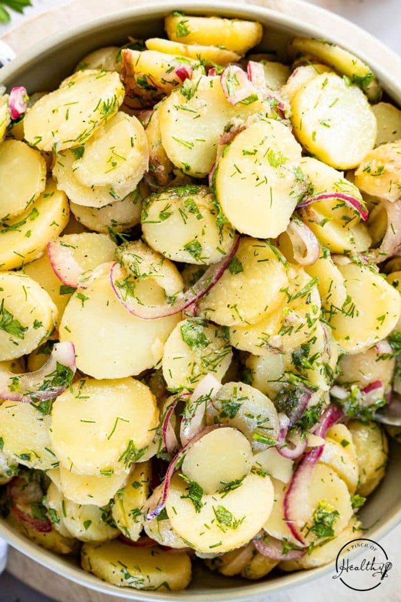 Potato Salad With Chives And Herbs