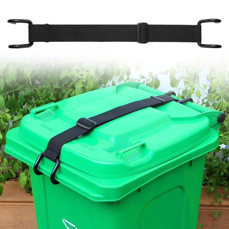 Unsecured Trash Cans