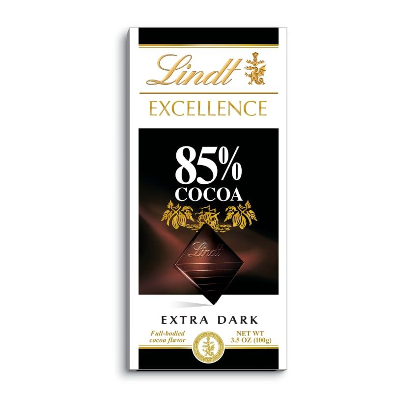 Lindt Excellence 85% Cocoa Extra Dark Chocolate Bar