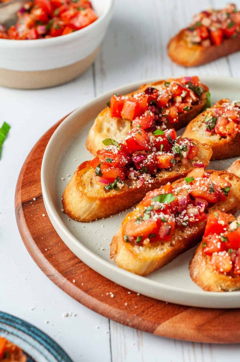Tomato bruschetta