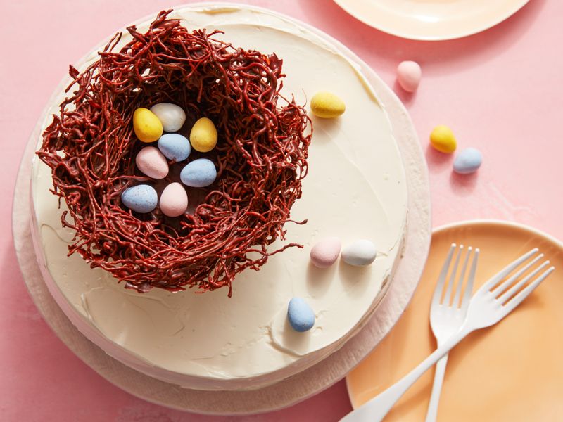 Chocolate Pastel Easter Cake