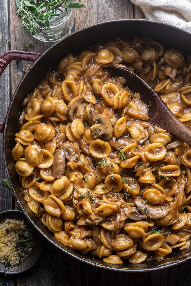 French Onion Pasta