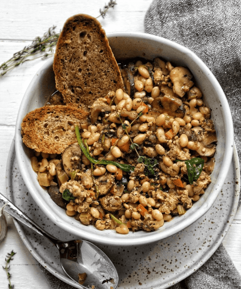Slow-Cooker Vegan Cassoulet