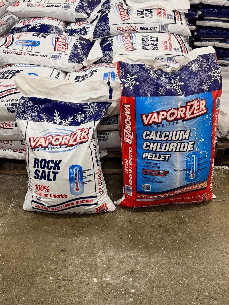 Magnesium Chloride and Calcium Chloride