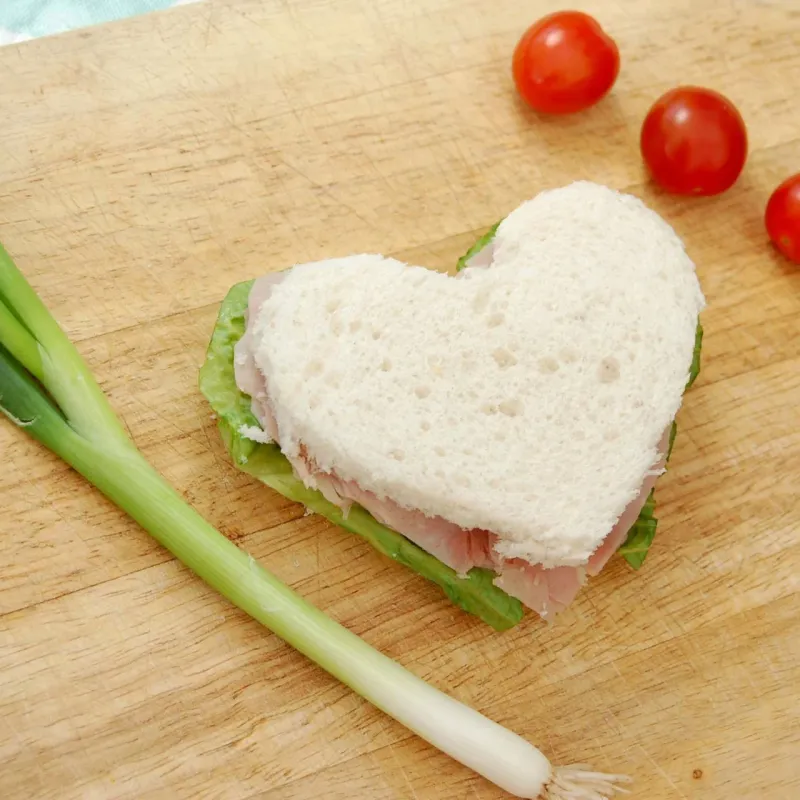 Fun-Shaped Mini Sandwiches