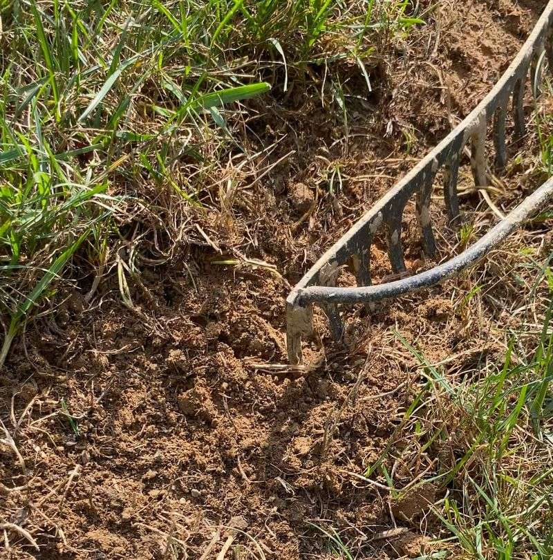 Lightly Loosen the Topsoil