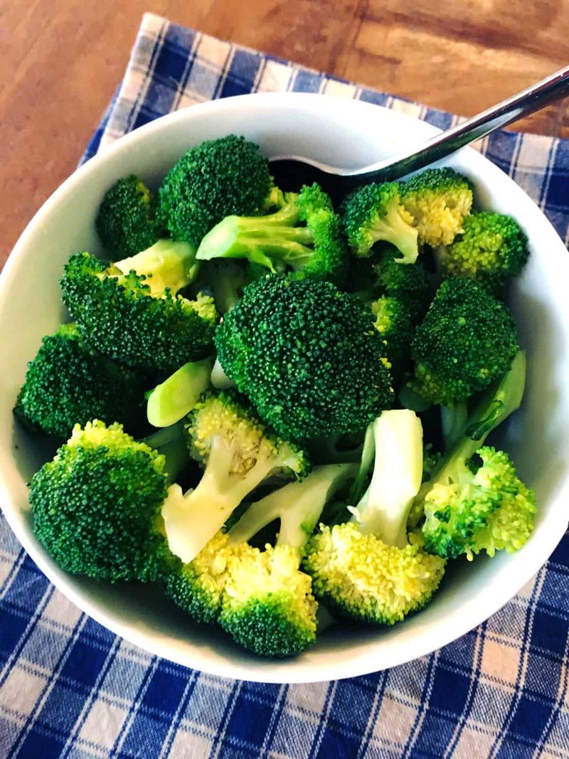 Broccoli With Butter And Sea Salt