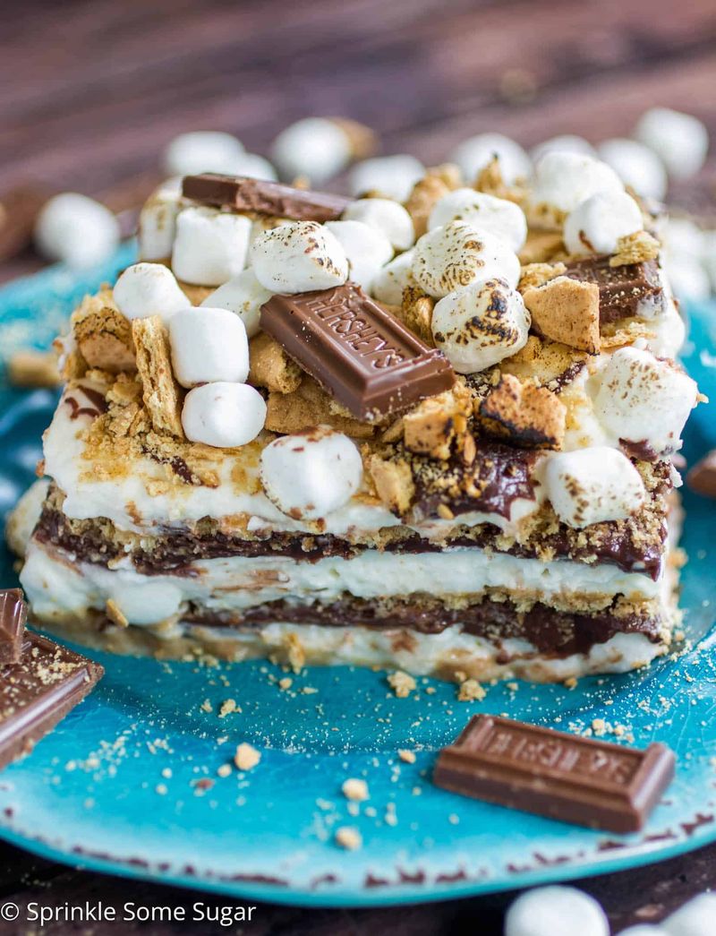 S’mores Icebox Cake
