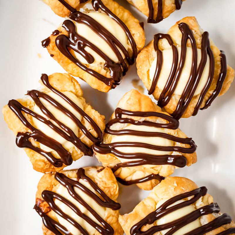 Beginner Shortcut Éclairs With Puff Pastry
