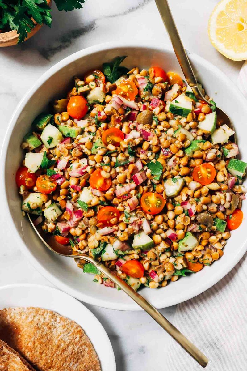 Mediterranean Lentil Salad