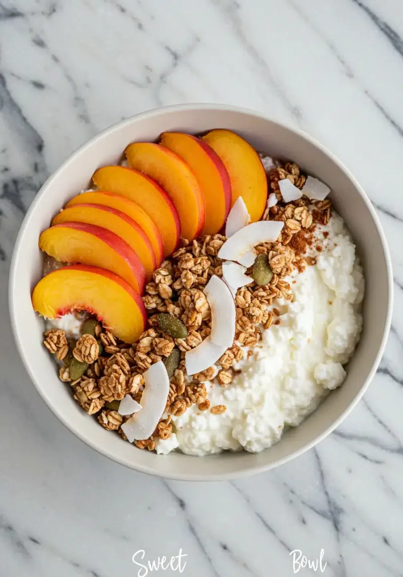 Cottage Cheese With Fruit as Dinner