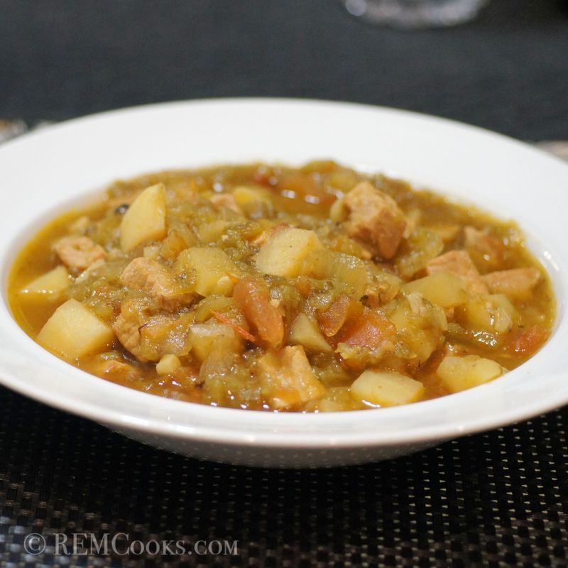 New Mexico Green Chile Stew (New Mexico)