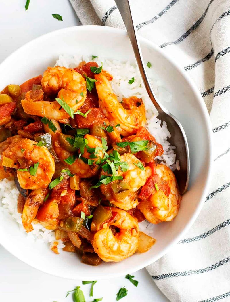 Shrimp Creole With Rice