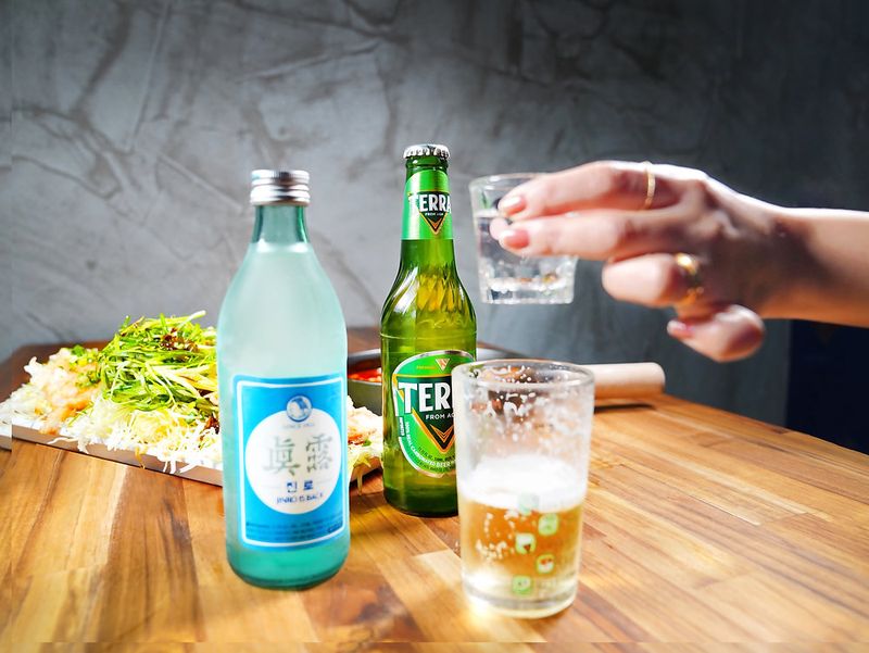 Soju + Beer (Somaek)