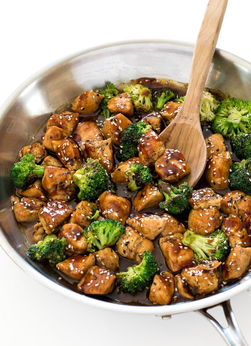 Honey Garlic Chicken Stir-Fry