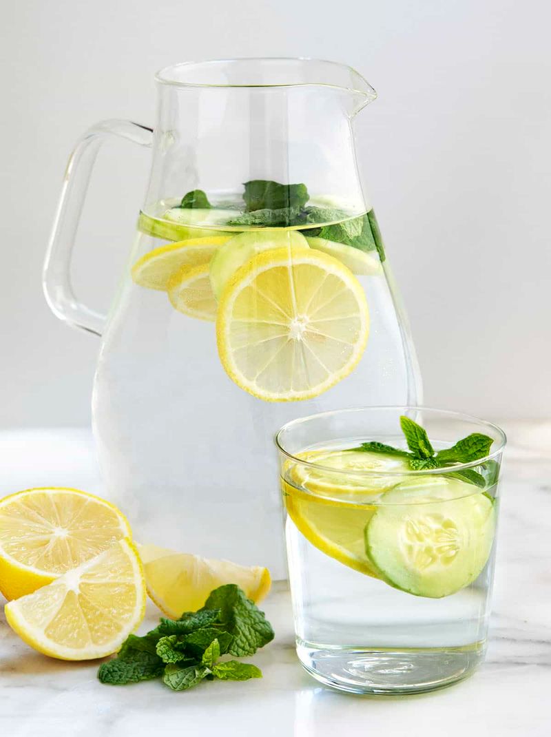 Cucumber Lemonade Infused Water