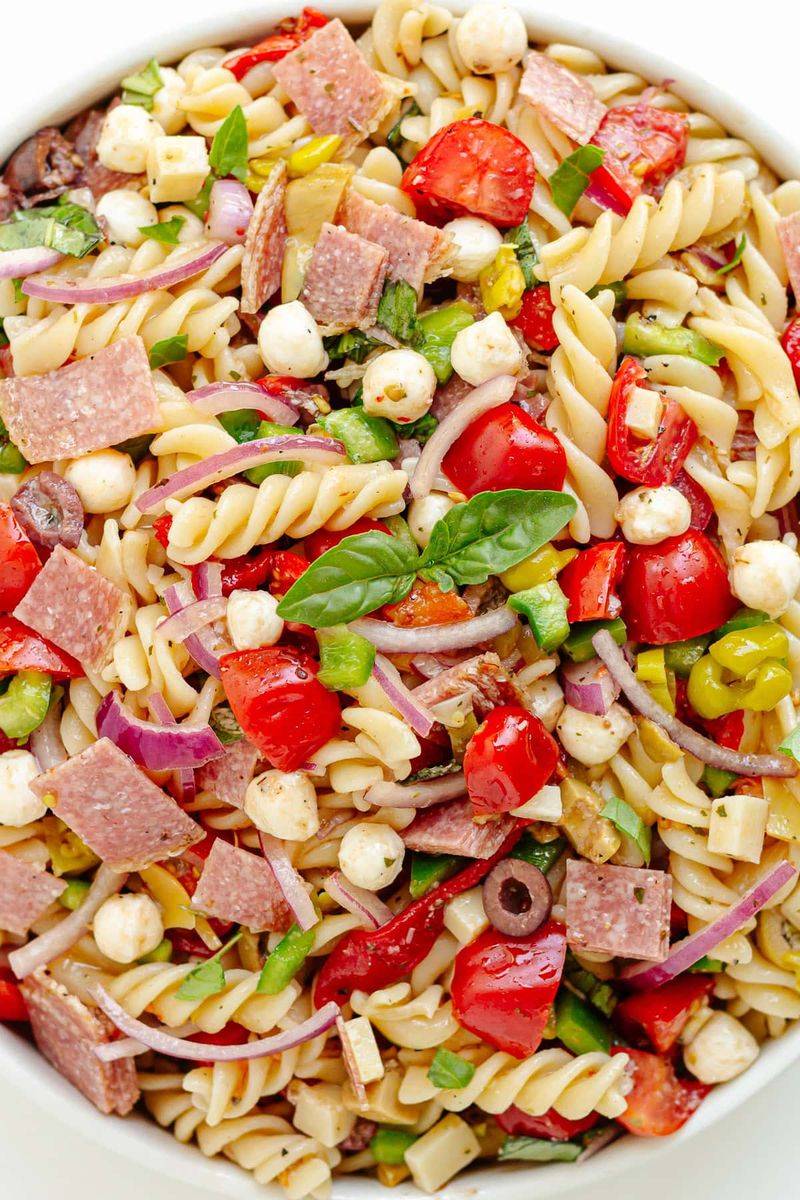 Italian antipasto pasta salad