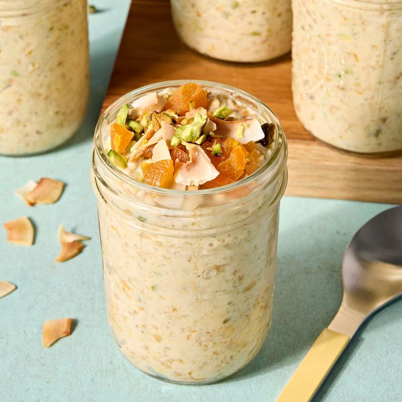 Overnight Oats, Mediterranean Style
