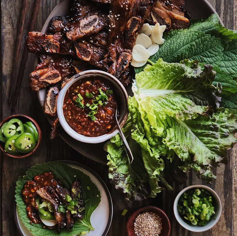 Wrap culture: make ssam