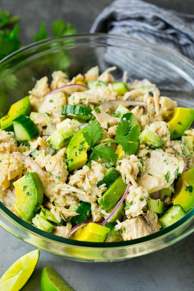 Tuna And Avocado Bowls