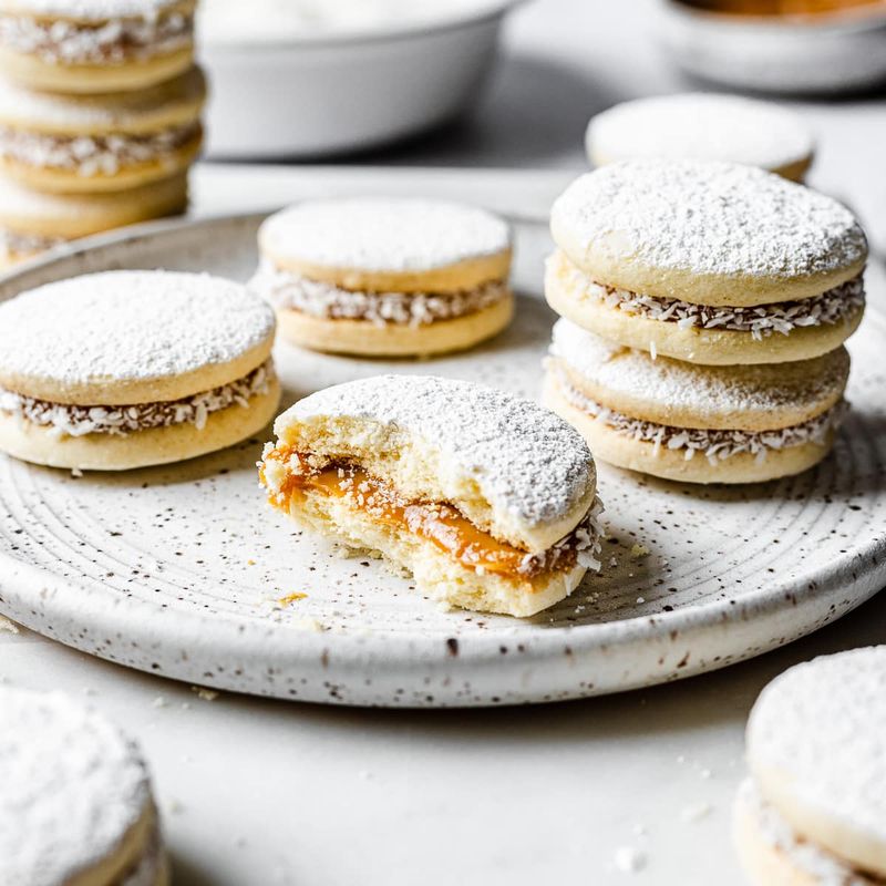 Alfajor-Inspired (Cookie + Dulce de Leche)