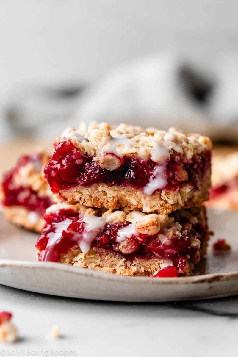 Cherry Crumble Bars
