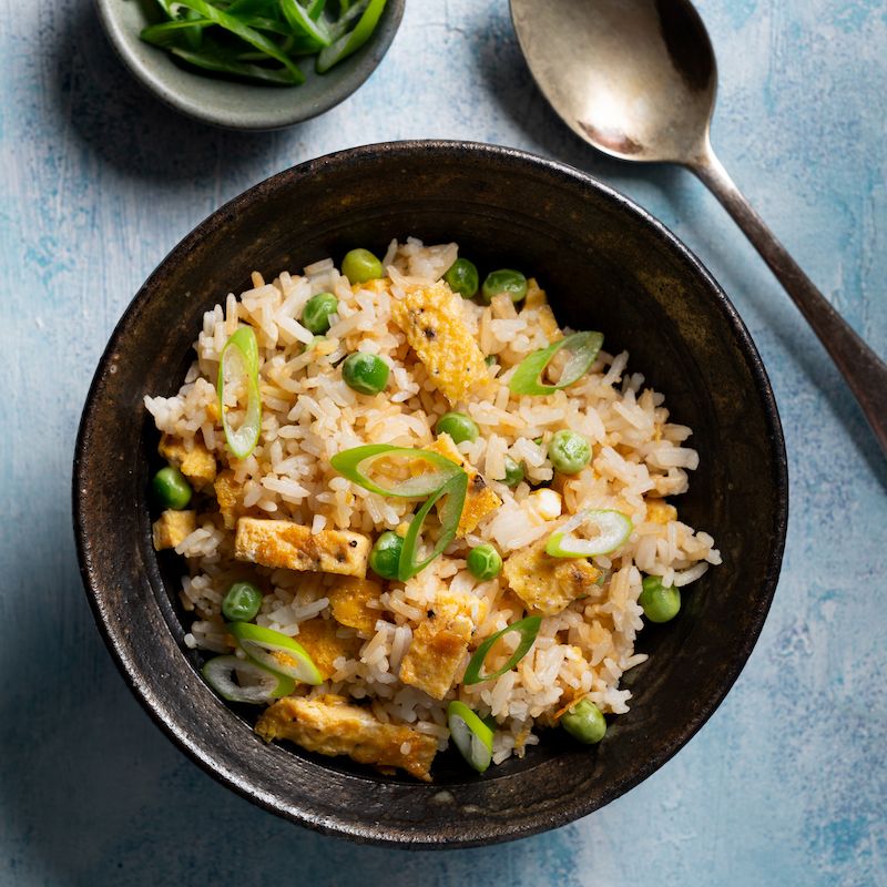 Microwave Fried Rice